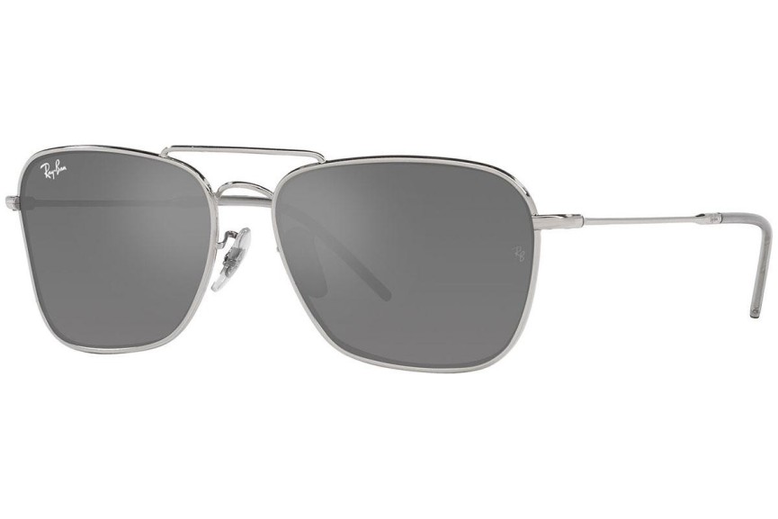 Sončna očala Ray-Ban Caravan Reverse RBR0102S 003/GS Pravokotna Srebrna