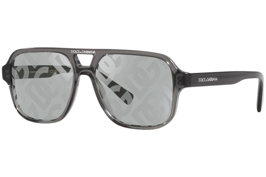 Sončna očala Dolce & Gabbana DX4003 3160AL Pilotska Siva