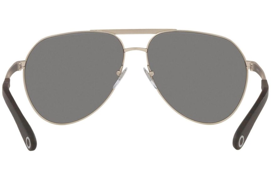 Sončna očala Bvlgari BV5055K 200781 Polarized Pilotska Srebrna