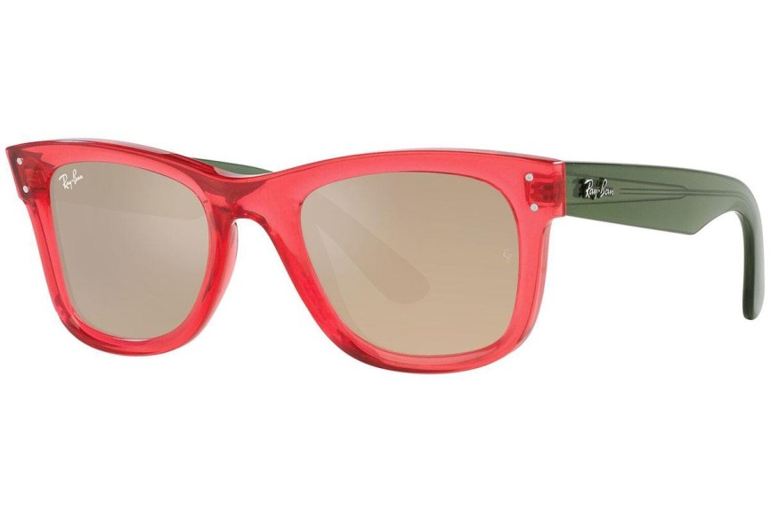 Sončna očala Ray-Ban Wayfarer Reverse RBR0502S 67132O Kvadratna Roza