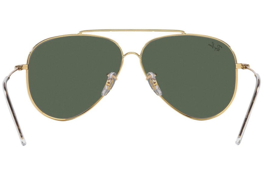 Sončna očala Ray-Ban Aviator Reverse RBR0101S 001/VR Pilotska Zlata