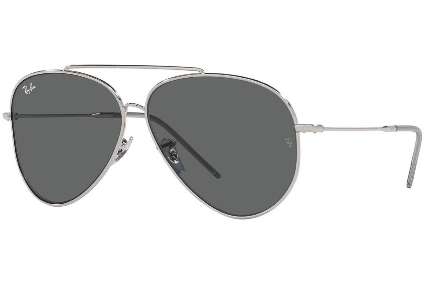 Sončna očala Ray-Ban Aviator Reverse RBR0101S 003/GR Pilotska Srebrna