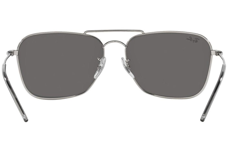 Sončna očala Ray-Ban Caravan Reverse RBR0102S 003/GS Pravokotna Srebrna