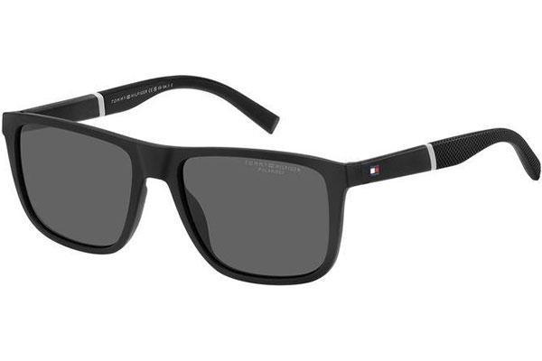 Sončna očala Tommy Hilfiger TH2043/S 003/M9 Polarized Kvadratna Črna