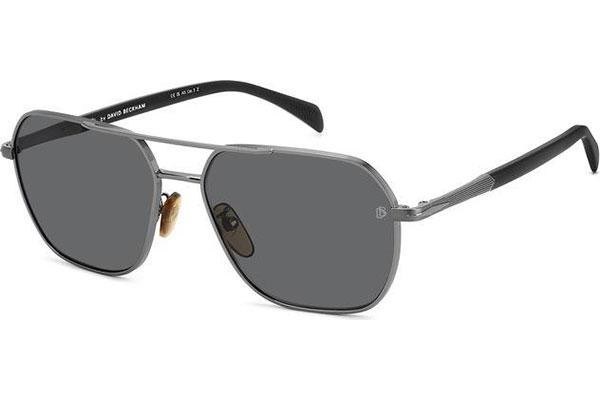 Sončna očala David Beckham DB1128/G/S V81/M9 Polarized Pilotska Siva