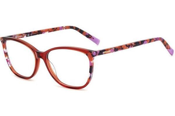 Očala Missoni MIS0155 0UC Cat Eye Rdeča