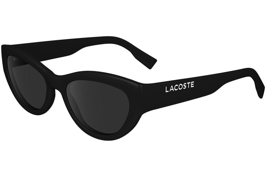 Sončna očala Lacoste L6013S 001 Cat Eye Črna