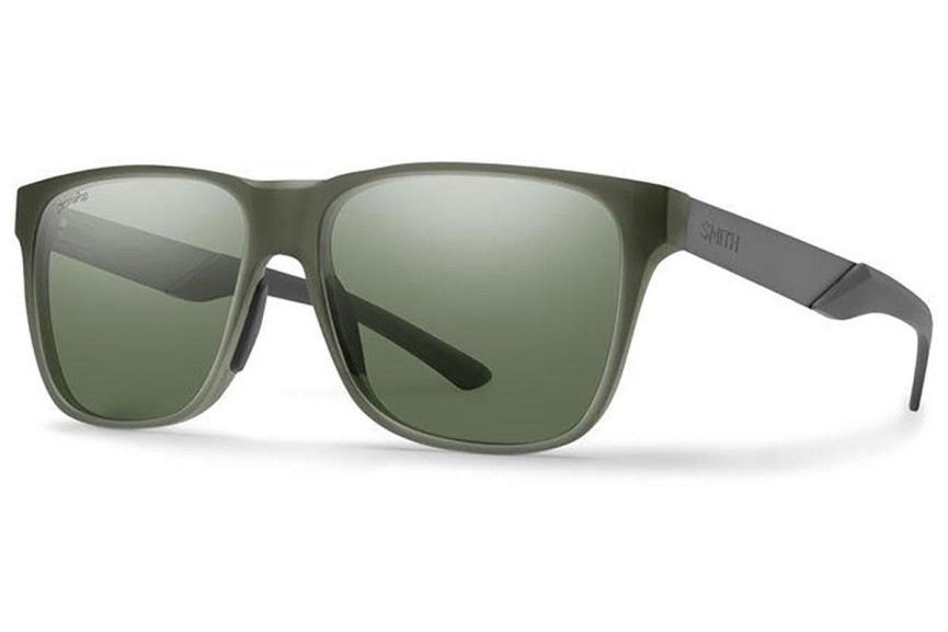 Sončna očala Smith LOWDOWNSTEEL B59/L7 Polarized Kvadratna Zelena