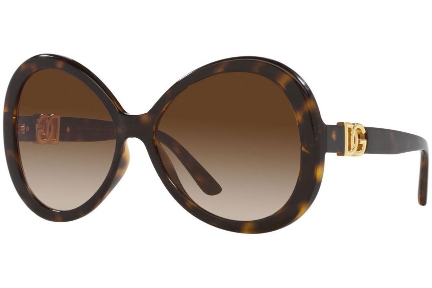 Sončna očala Dolce & Gabbana DG6194U 502/13 Ovalna Havana