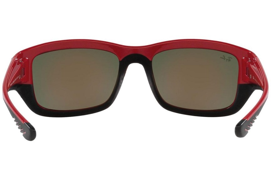 Sončna očala Ray-Ban RB4405M F6236Q Kvadratna Rdeča