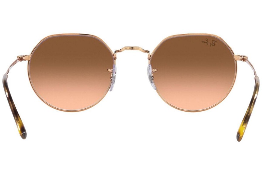 Sončna očala Ray-Ban Jack RB3565 9035A5 Okrogla Rjava