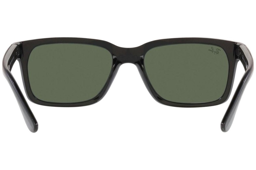 Sončna očala Ray-Ban RB4393M F65071 Pravokotna Črna