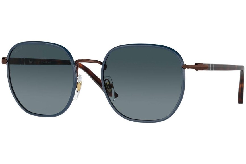 Sončna očala Persol PO1015SJ 1127S3 Polarized Okrogla Modra