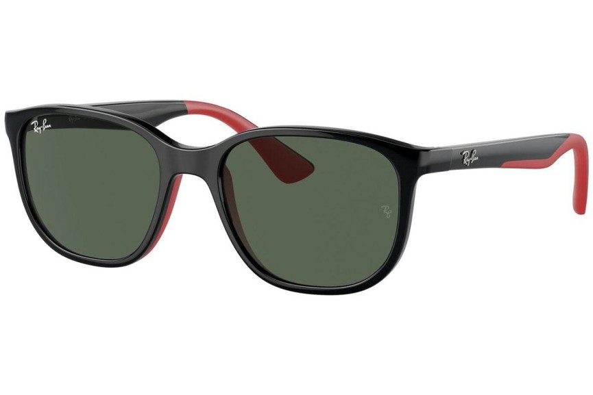 Sončna očala Ray-Ban Junior RJ9078S 713171 Kvadratna Črna