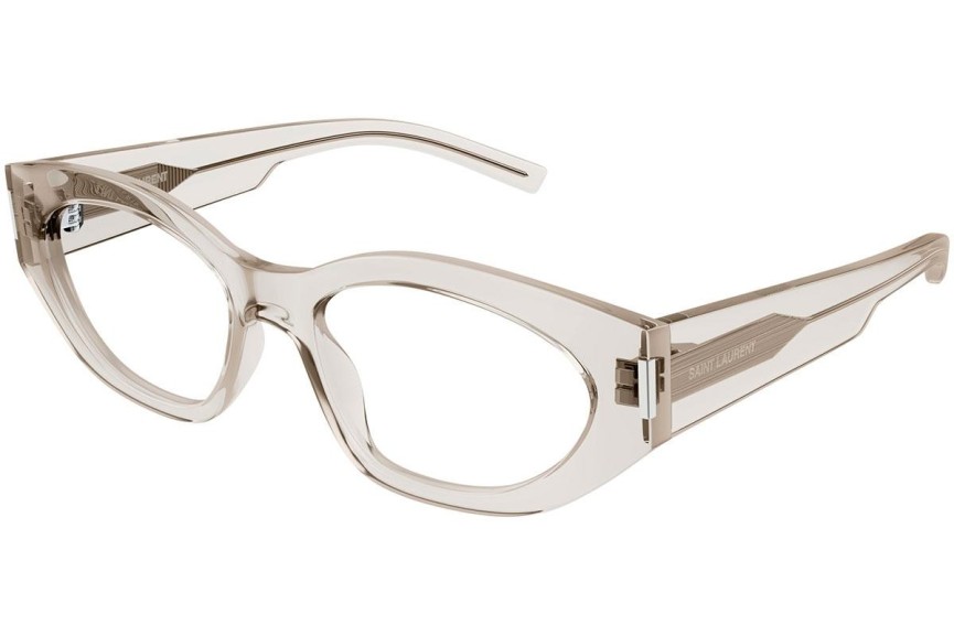 Očala Saint Laurent SL638OPT 004 Cat Eye Bež