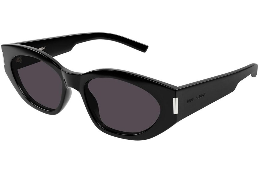 Sončna očala Saint Laurent SL638 001 Cat Eye Črna