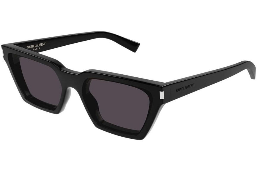 Sončna očala Saint Laurent SL633CALISTA 001 Cat Eye Črna