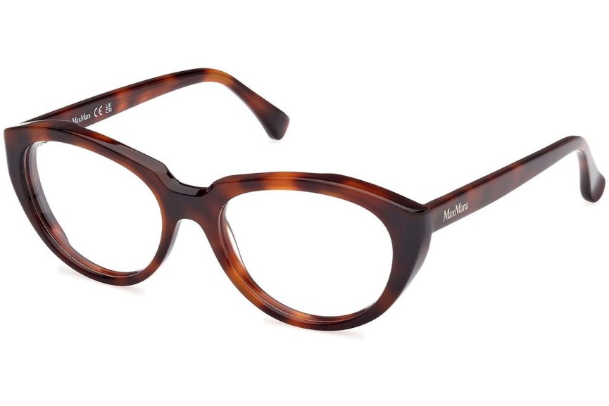 Očala Max Mara MM5113 052 Ovalna Havana