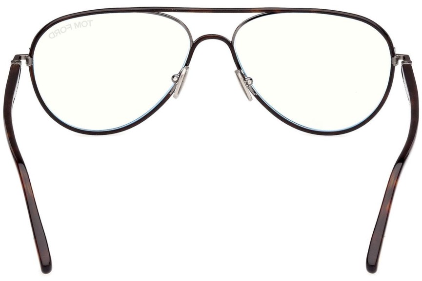 Očala Tom Ford FT5897-B 052 Pilotska Havana