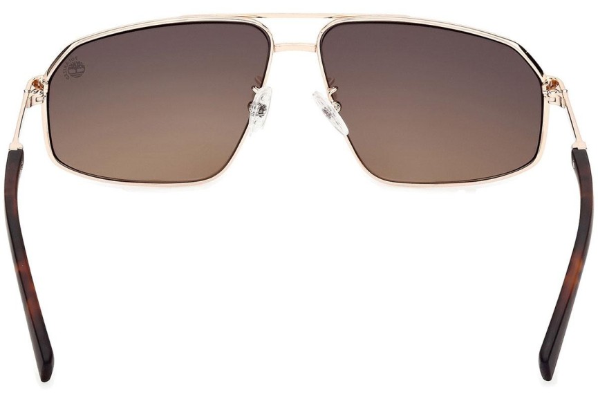 Sončna očala Timberland TB9341-H 32H Polarized Pilotska Zlata