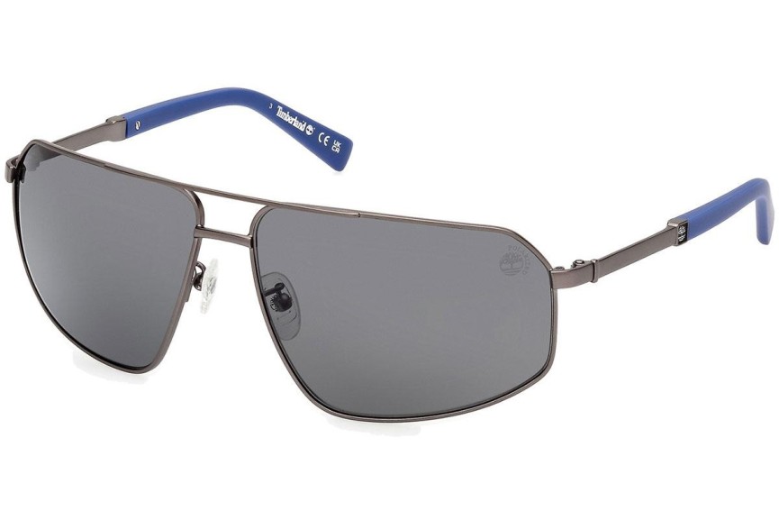 Sončna očala Timberland TB9341-H 07D Polarized Pilotska Siva