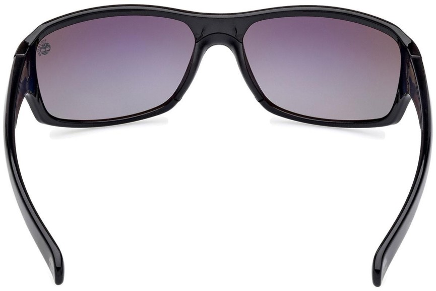 Sončna očala Timberland TB9332 01D Polarized Kvadratna Črna