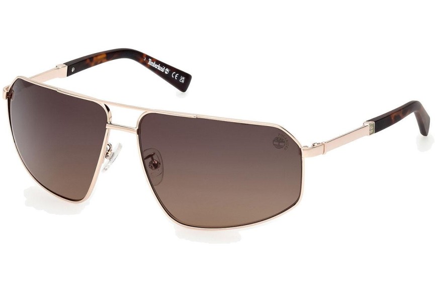 Sončna očala Timberland TB9341-H 32H Polarized Pilotska Zlata