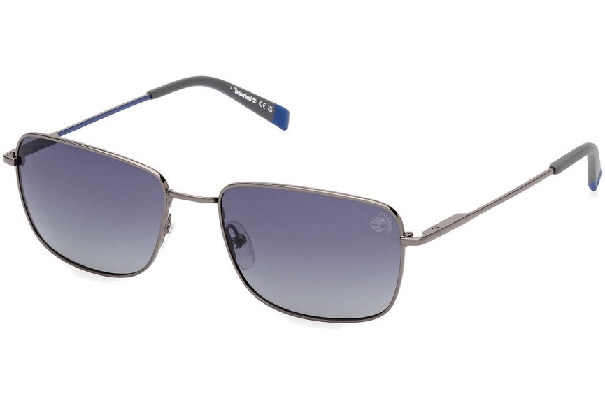 Sončna očala Timberland TB9338 08D Polarized Pravokotna Siva