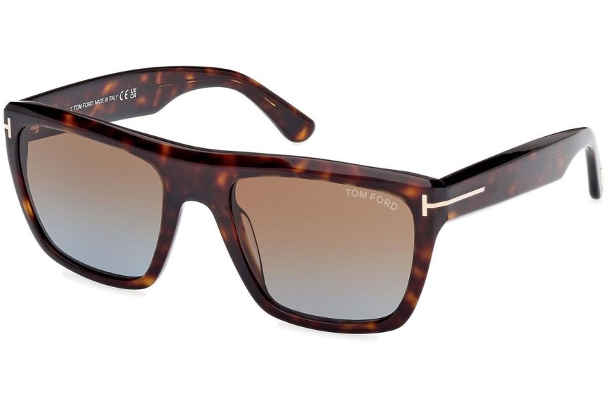 Sončna očala Tom Ford Alberto FT1077 52F Kvadratna Havana