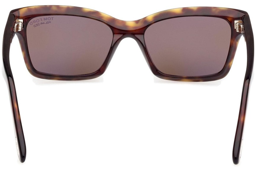 Sončna očala Tom Ford Mikel FT1085 52H Polarized Kvadratna Havana