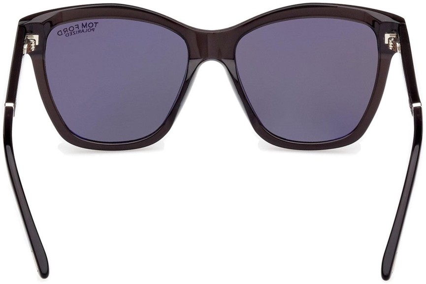 Sončna očala Tom Ford Lucia FT1087 05D Polarized Kvadratna Črna