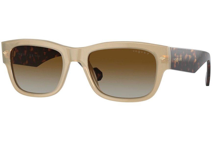 Sončna očala Vogue Eyewear VO5530S W900T5 Polarized Pravokotna Bež