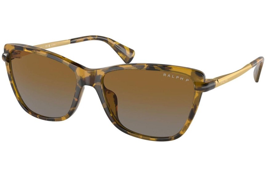 Sončna očala Ralph Lauren RA5308U 5836T5 Polarized Cat Eye Havana