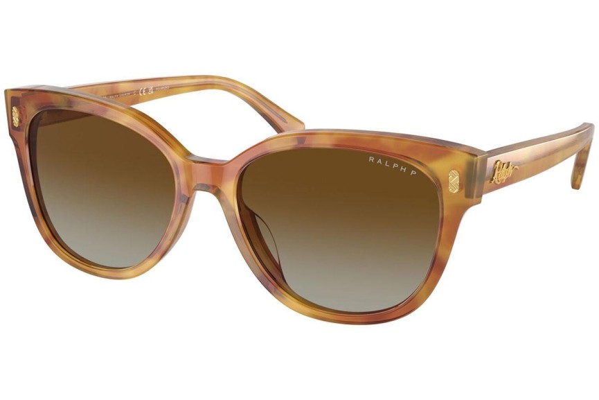 Sončna očala Ralph Lauren RA5305U 6060T5 Polarized Cat Eye Oranžna