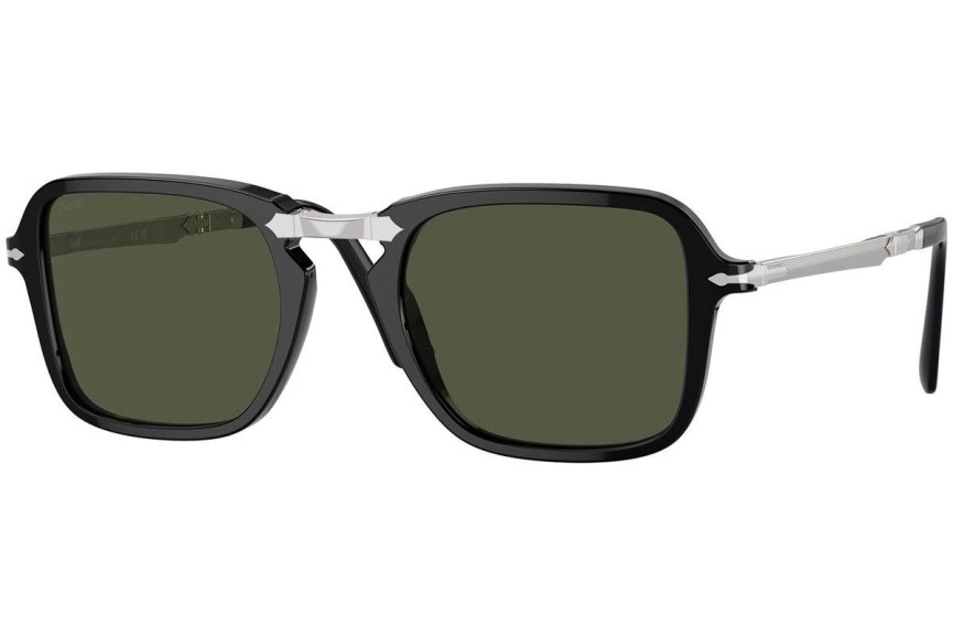 Sončna očala Persol PO3330S 95/31 Pravokotna Črna