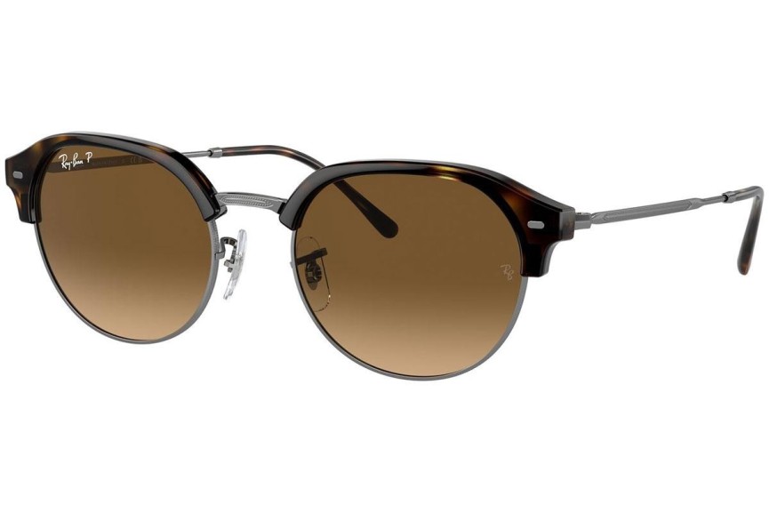 Sončna očala Ray-Ban RB4429 710/M2 Polarized Ovalna Havana