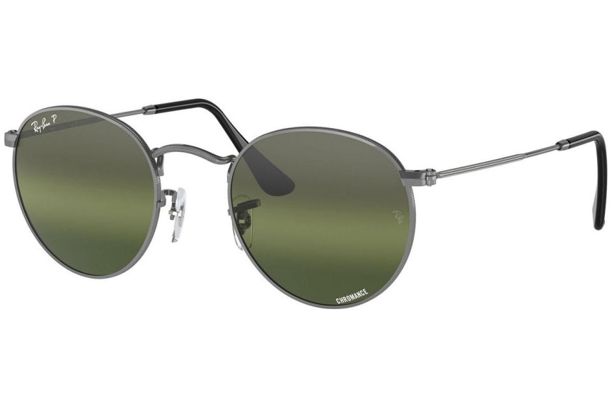 Sončna očala Ray-Ban Round Metal RB3447 004/G4 Polarized Okrogla Siva