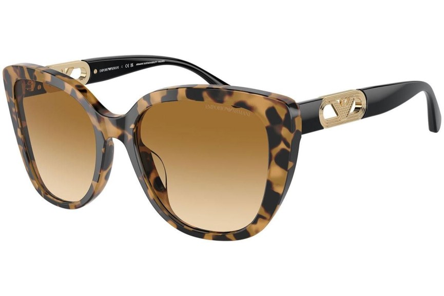 Sončna očala Emporio Armani EA4214U 60593B Cat Eye Havana