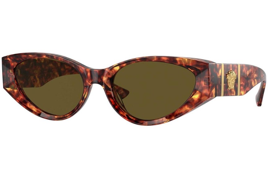 Sončna očala Versace VE4454 543773 Cat Eye Havana