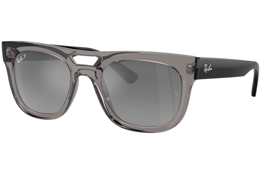 Sončna očala Ray-Ban RB4426 672582 Polarized Kvadratna Siva