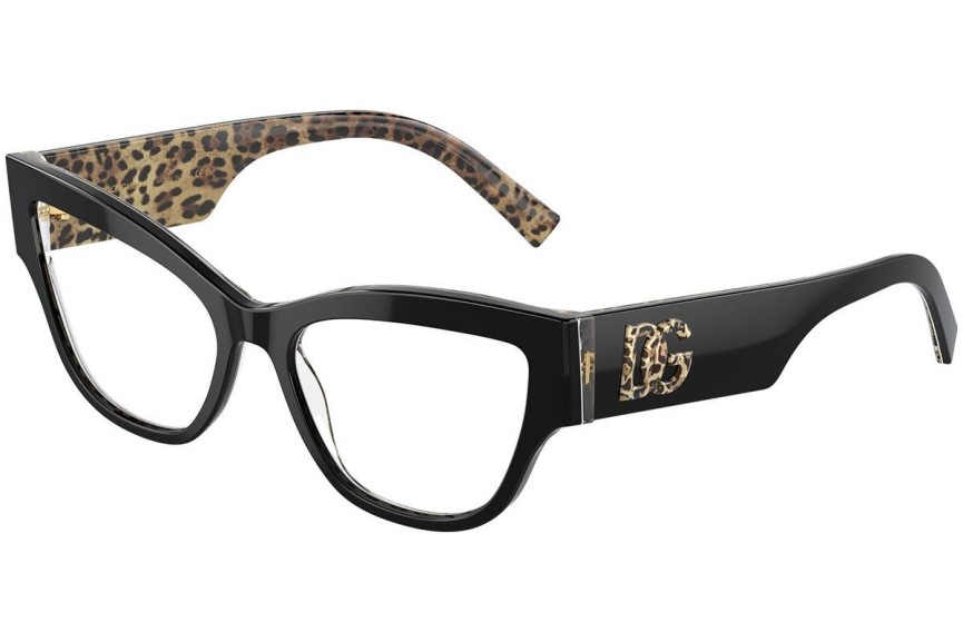 Očala Dolce & Gabbana DG3378 3299 Cat Eye Črna