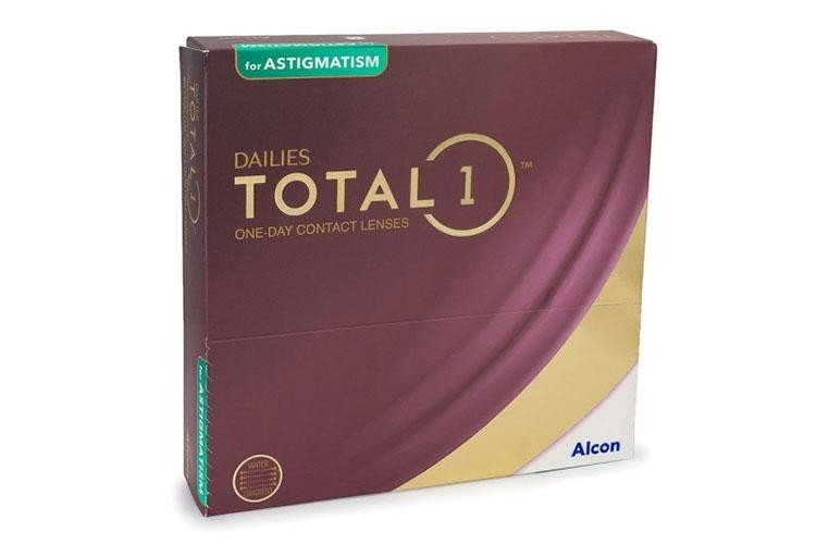 Dnevne Dailies TOTAL1 za astigmatizem (90 leč)