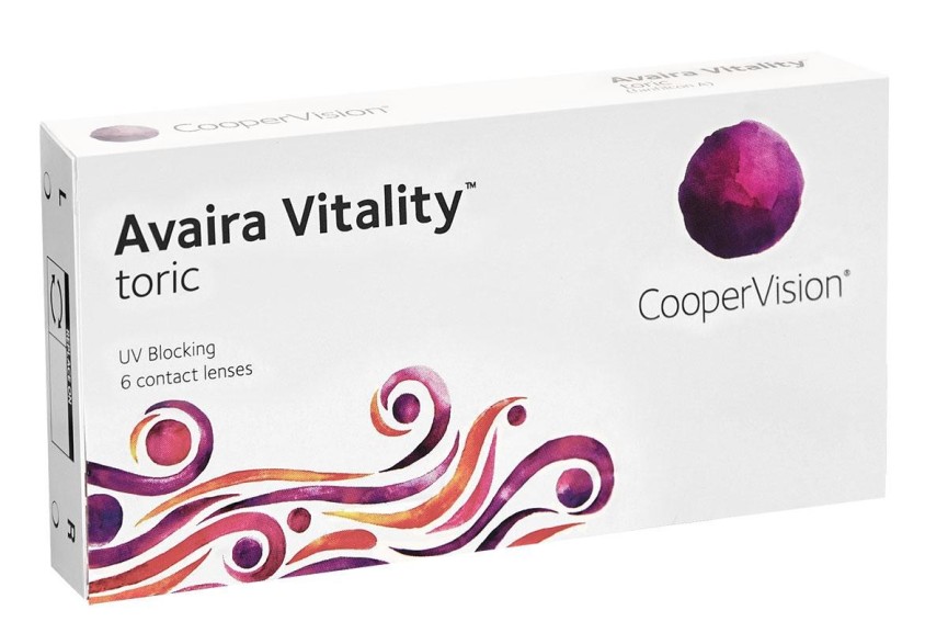 Kontaktne leče Mesečne Avaira Vitality Toric (6 leč)