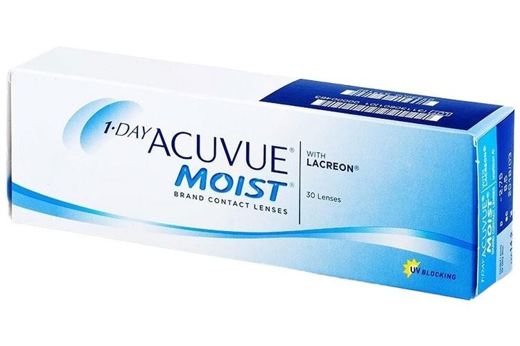 Kontaktne leče Dnevne 1 Day Acuvue Moist (30 leč)