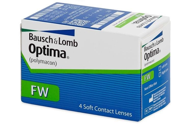 Kontaktne leče Četrtletne Optima FW (4 leče)