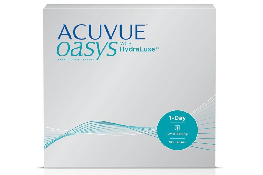 Kontaktne leče Dnevne Acuvue Oasys 1-Day s Hydraluxeom (90 leč)