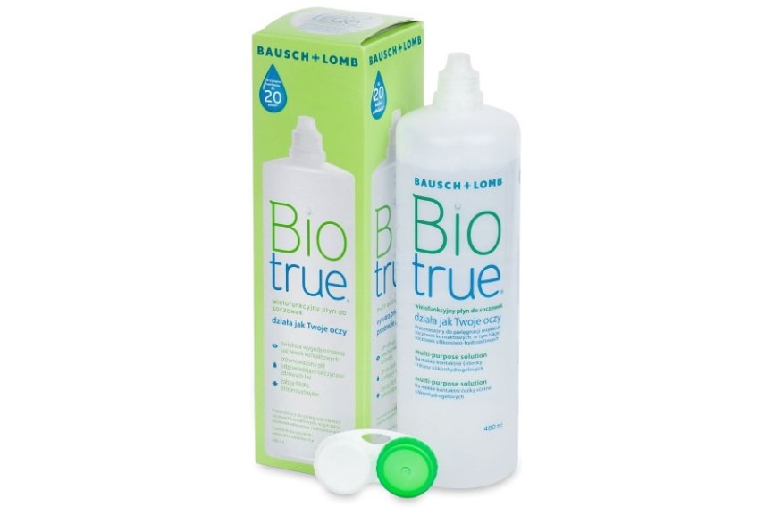 Dodatki Biotrue Multi Purpose Solution (480 ml)