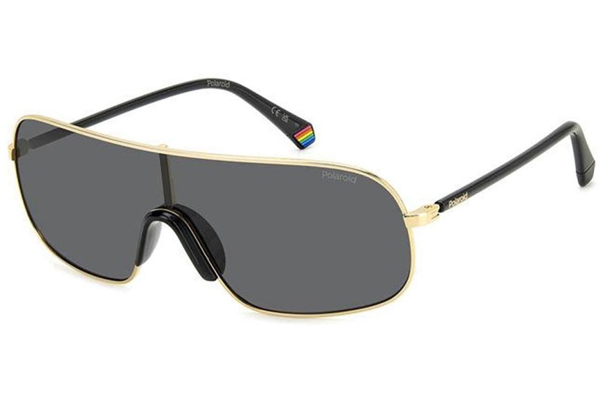 Sončna očala Polaroid PLD6222/S J5G/M9 Polarized Enojna leča | Shield Zlata