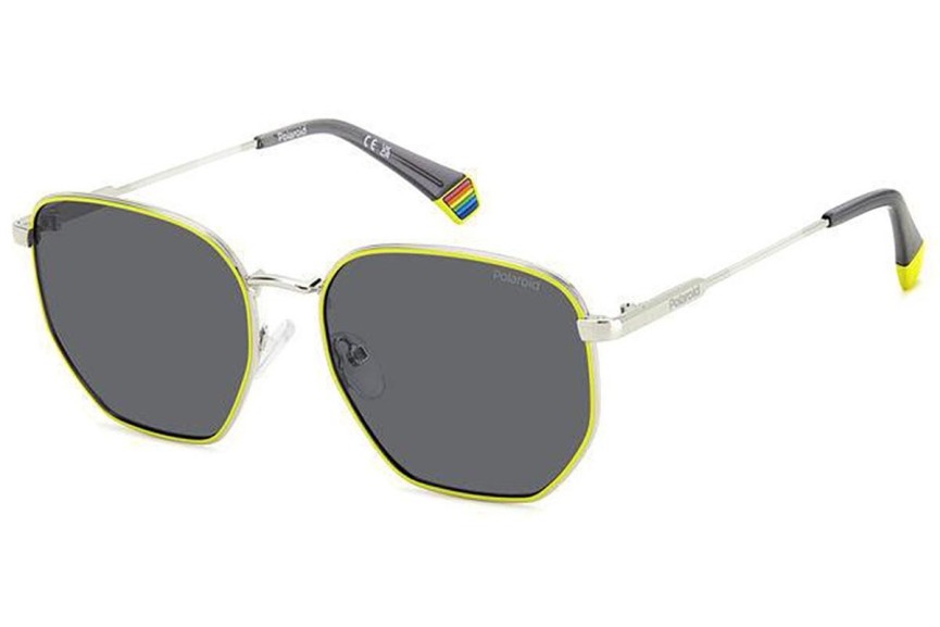 Sončna očala Polaroid PLD6214/S/X KU2/M9 Polarized Pravokotna Srebrna