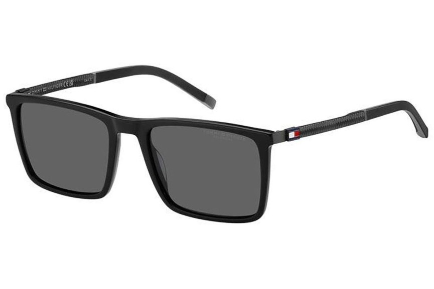 Sončna očala Tommy Hilfiger TH2077/S 807/M9 Polarized Pravokotna Črna